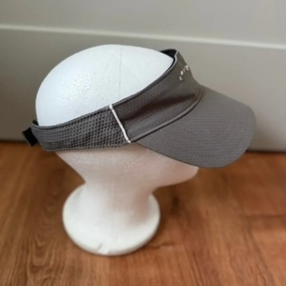 808 Clothing Co Maui Hawaiian Islands Gray Visor Embroidered Mesh OSFM Hat